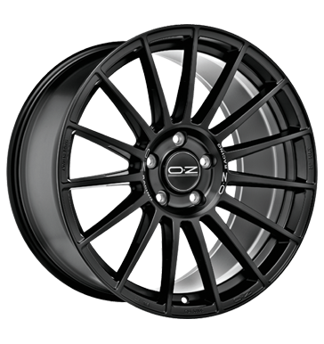 OZ Racing Superturismo Dakar Matt Black with Silver Writing Alloy Wheel Product Image #1