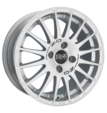 OZ Racing Superturismo GT Racing Silver Alloy Wheel Product Image #1