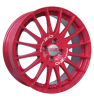 OZ Racing Superturismo SR Red with White Writing Wheel Img 1
