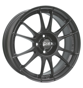 OZ Racing Ultraleggera Matt Black Alloy Wheel for Mazda 2 DY - Sizes 15in, 16in, 17in
