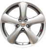 OZ Racing Vela Silver Painted Wheel Img 1
