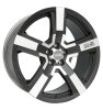 OZ Racing Versilia Matt Black Painted Rim Lip Polished Wheel Img 1