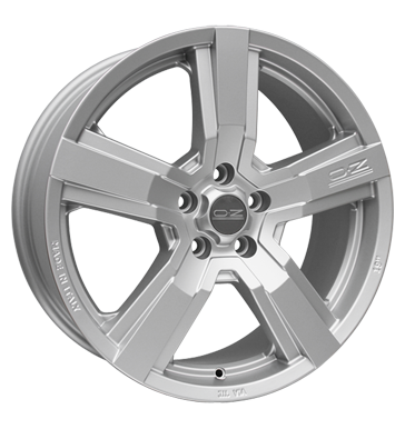 OZ Racing Versilia Matt Race Silver Alloy Wheel Product Image #1