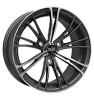 OZ Racing X2 Cool Gunmetal Polished Wheel Img 2