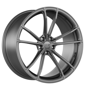 OZ Racing Zeus Matt Dark Graphite Alloy Wheel Product Image #1