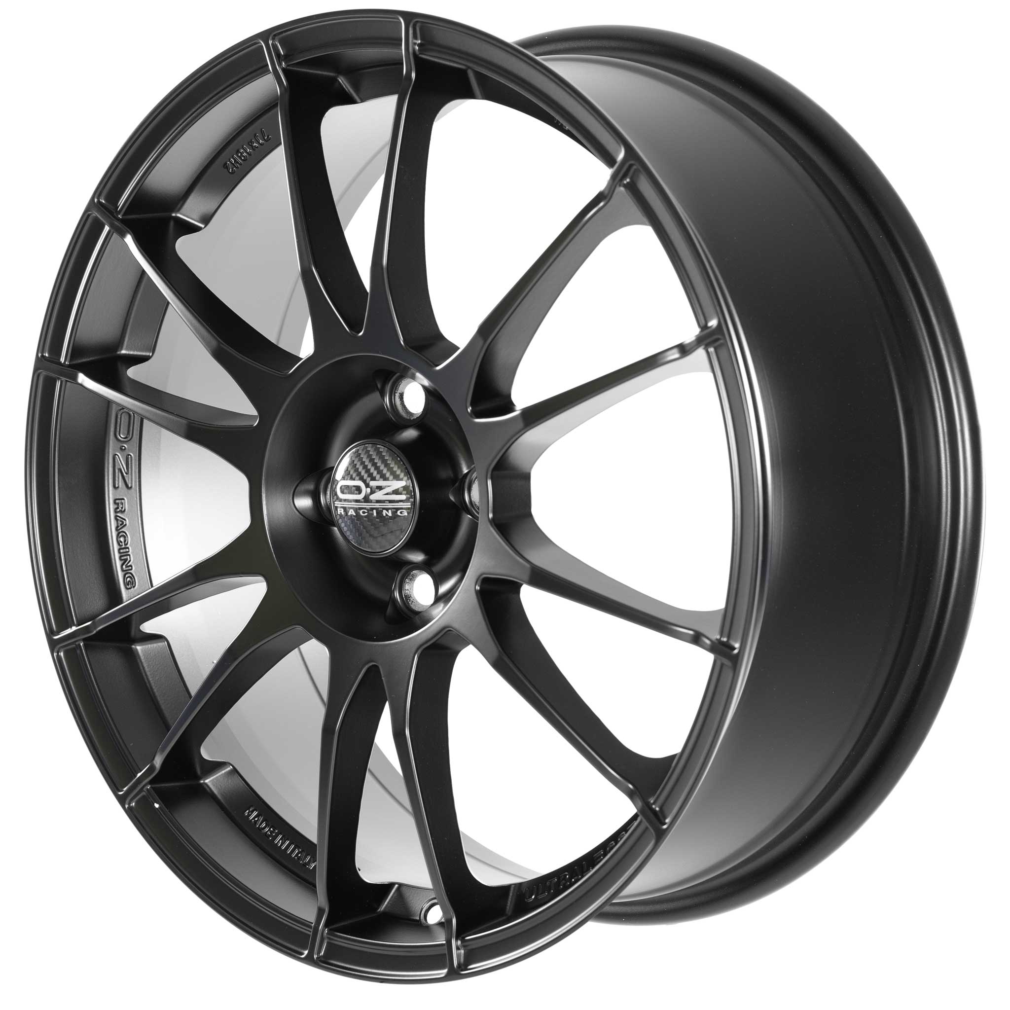 OZ Racing Ultraleggera Matt Black Alloy Wheel Product Image #3