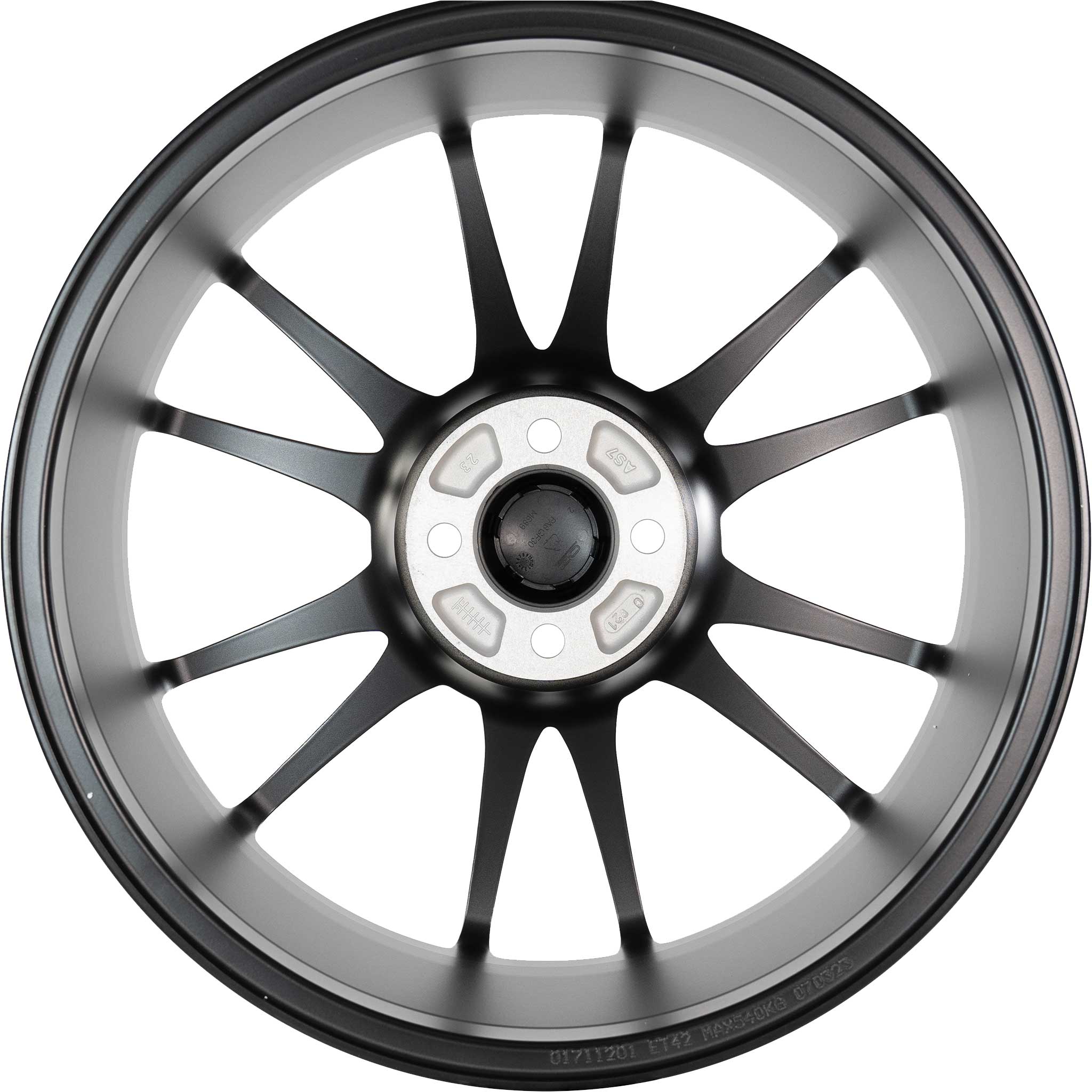 OZ Racing Ultraleggera Matt Black Alloy Wheel Product Image #4