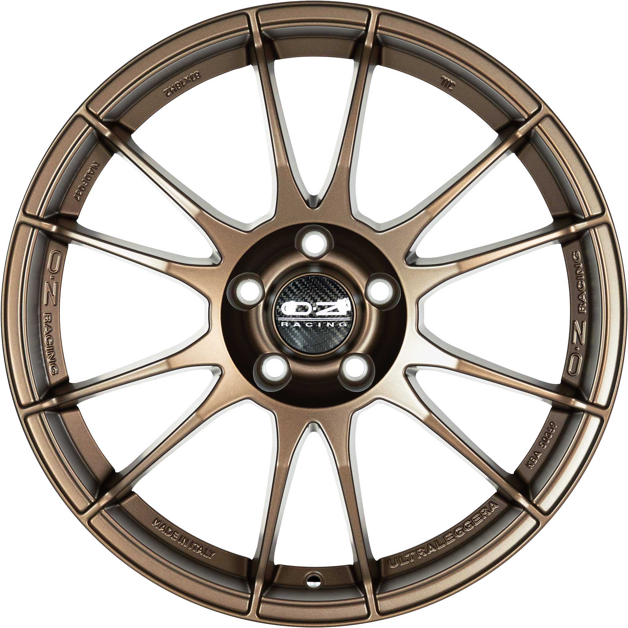 OZ Racing Ultraleggera Matt Bronze Alloy Wheel Product Image #2