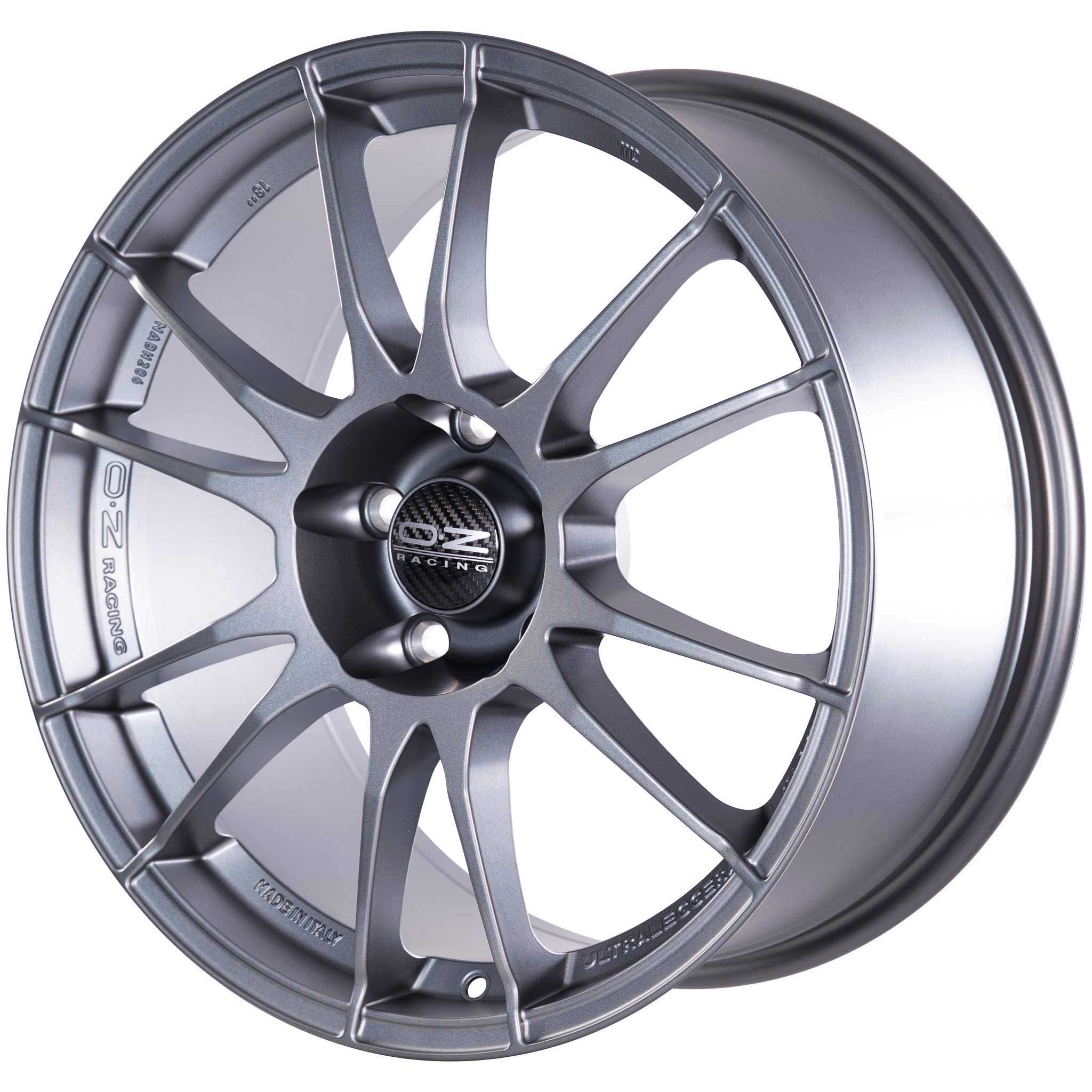 OZ Racing Ultraleggera Matt Graphite Silver Alloy Wheel Product Image #3