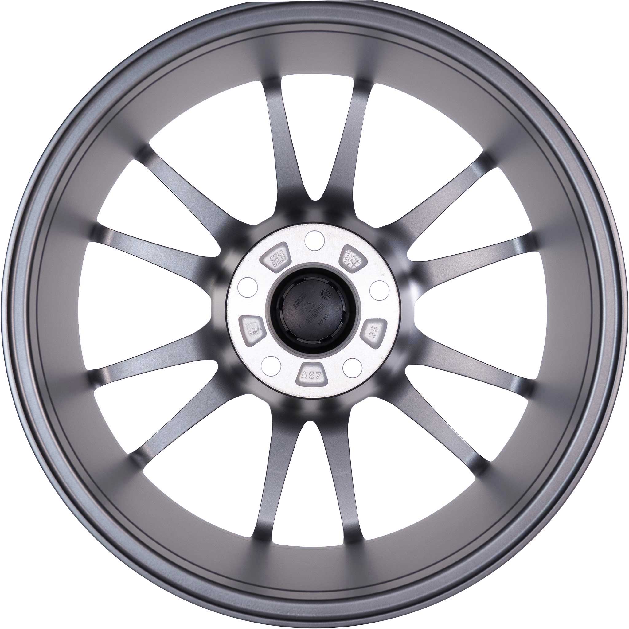 OZ Racing Ultraleggera Matt Graphite Silver Alloy Wheel Product Image #4