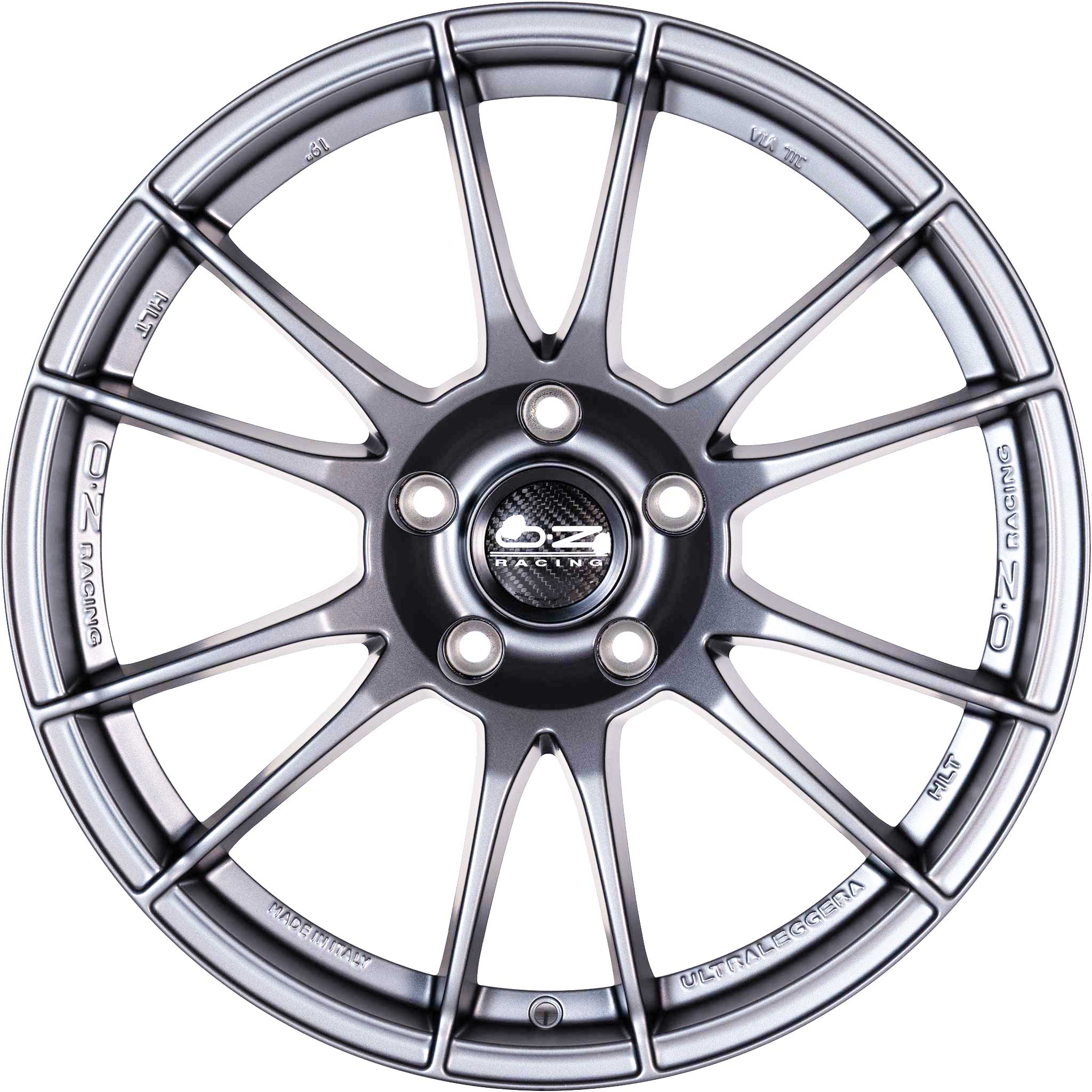 OZ Racing Ultraleggera HLT Matt Graphite Alloy Wheel Product Image #2