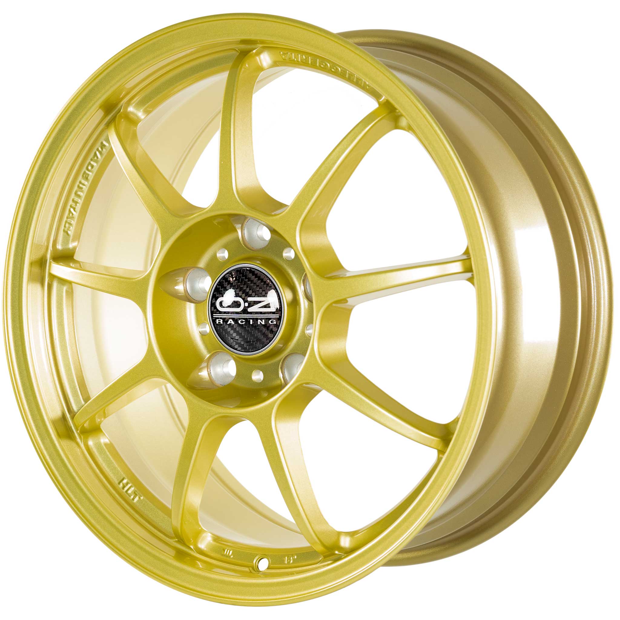 OZ Racing Alleggerita HLT Race Gold Alloy Wheel Product Image #3