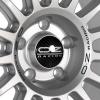 OZ Racing Superturismo LM Matt Race Silver with Black Writing Wheel Img 5