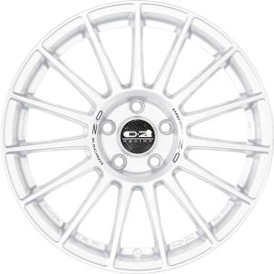 OZ Racing Superturismo LM Matt Race Silver with Black Writing Alloy Wheel for Renault Mégane RFB - Sizes 18in