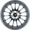 OZ Racing Superturismo LM Matt Graphite with Silver Writing Wheel Img 4