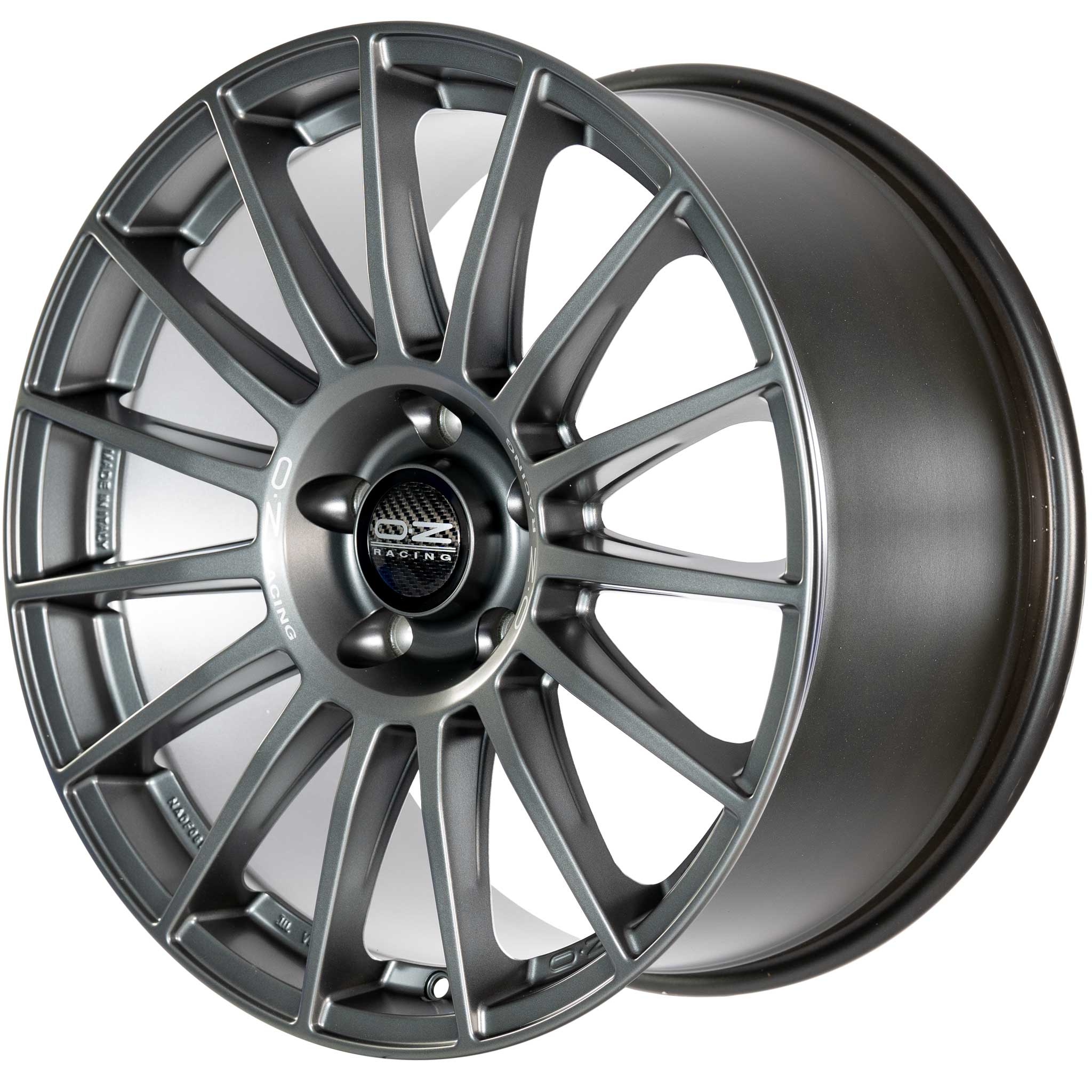OZ Racing Superturismo Dakar Matt Graphite with Silver Writing Alloy Wheel Product Image #3