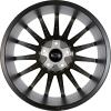 OZ Racing Superturismo Dakar Matt Graphite with Silver Writing Wheel Img 4