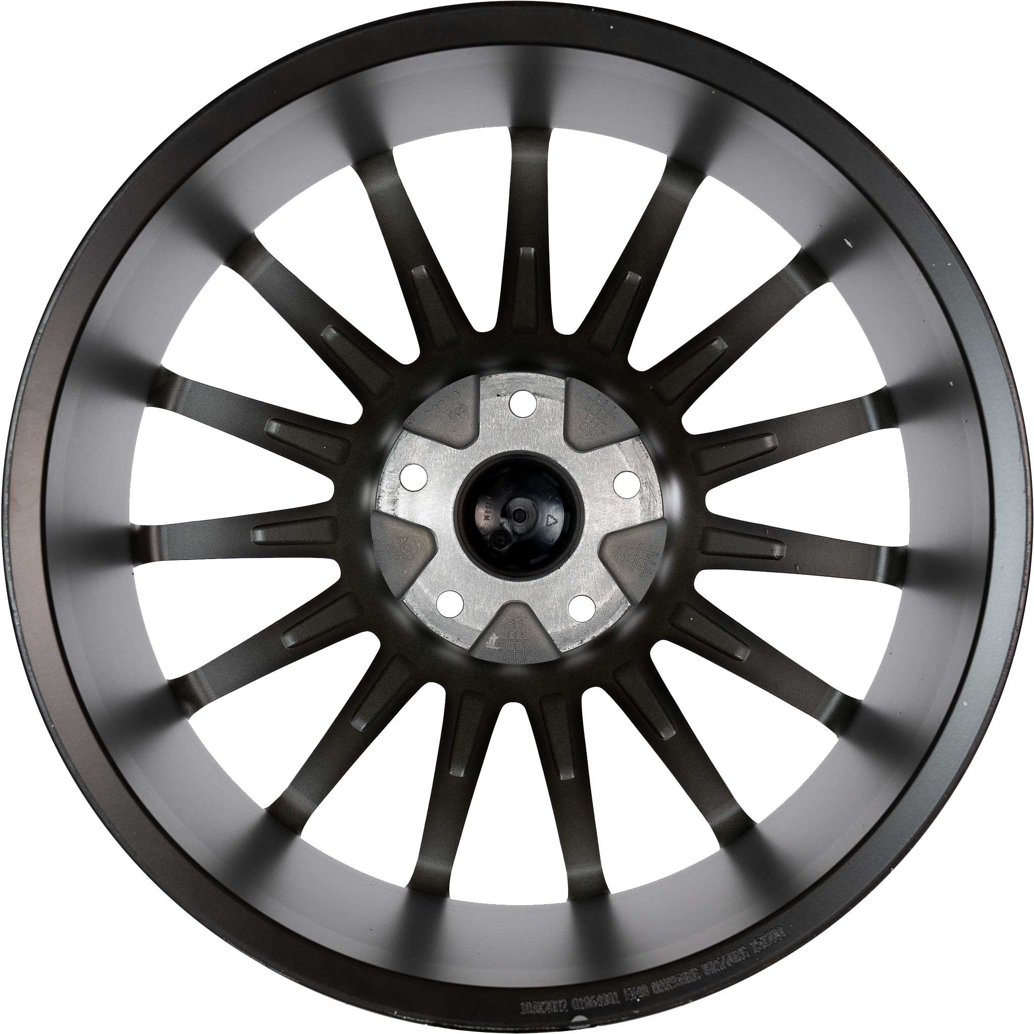 OZ Racing Superturismo Dakar Matt Graphite with Silver Writing Alloy Wheel Product Image #4
