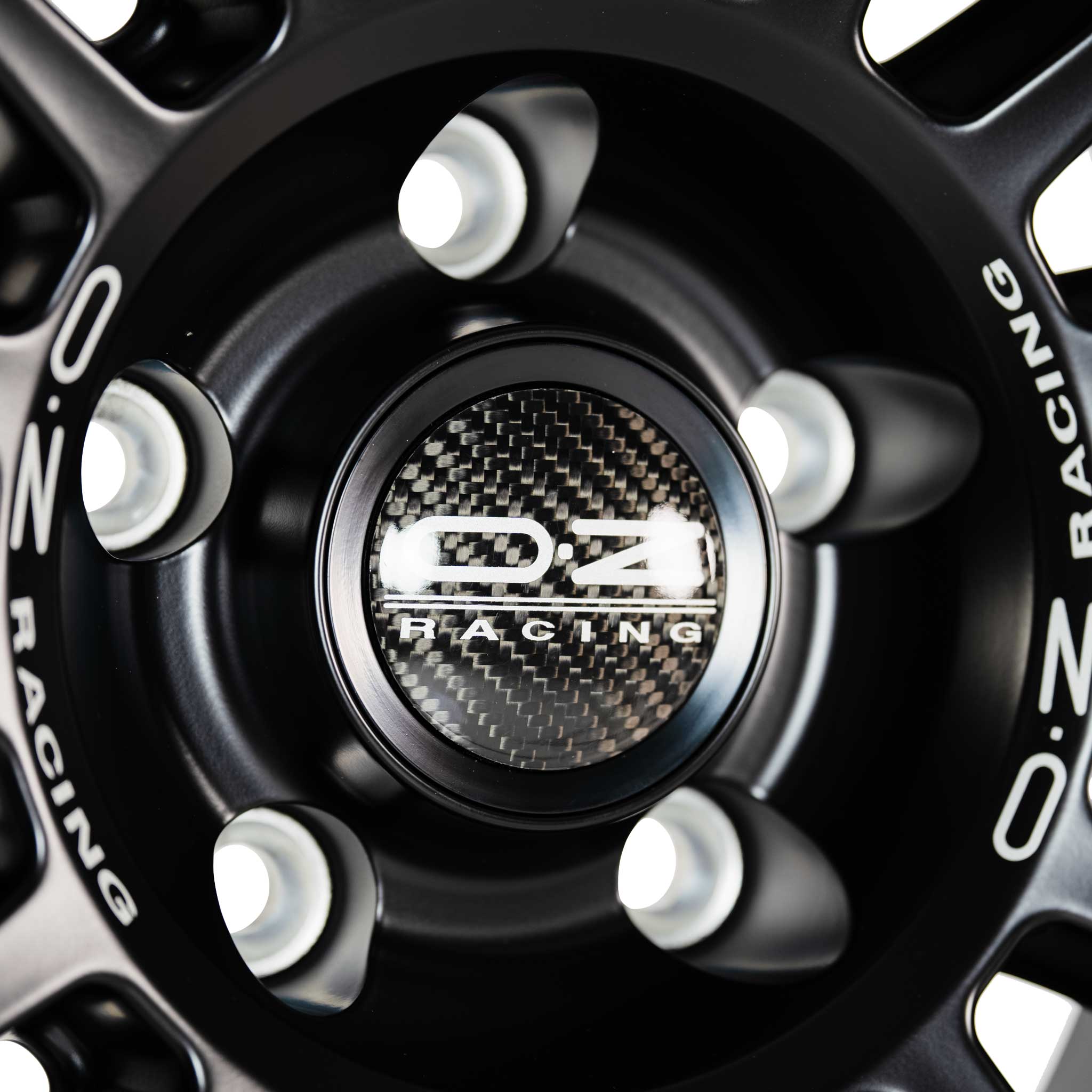 OZ Racing Superturismo Dakar Matt Black with Silver Writing Alloy Wheel Product Image #5