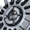 OZ Racing Superturismo LM Matt Graphite with Silver Writing Wheel Img 6