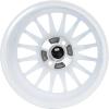 OZ Racing Superturismo WRC White Painted With Red Writing Wheel Img 5