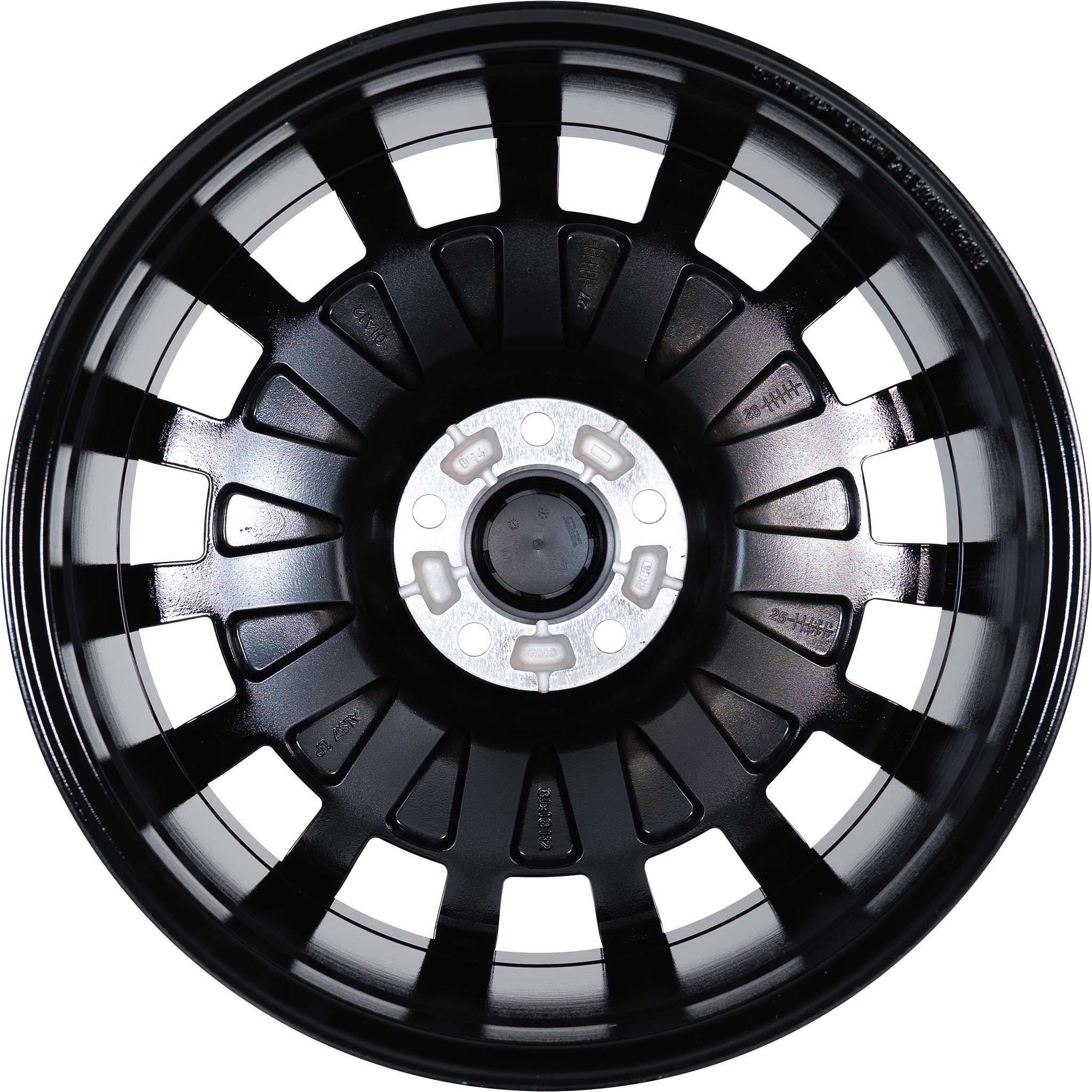 OZ Racing Rally Racing Glossy Black with Silver Lettering Alloy Wheel Product Image #3