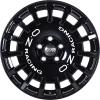 OZ Racing Rally Racing Glossy Black with Silver Lettering Wheel Img 1