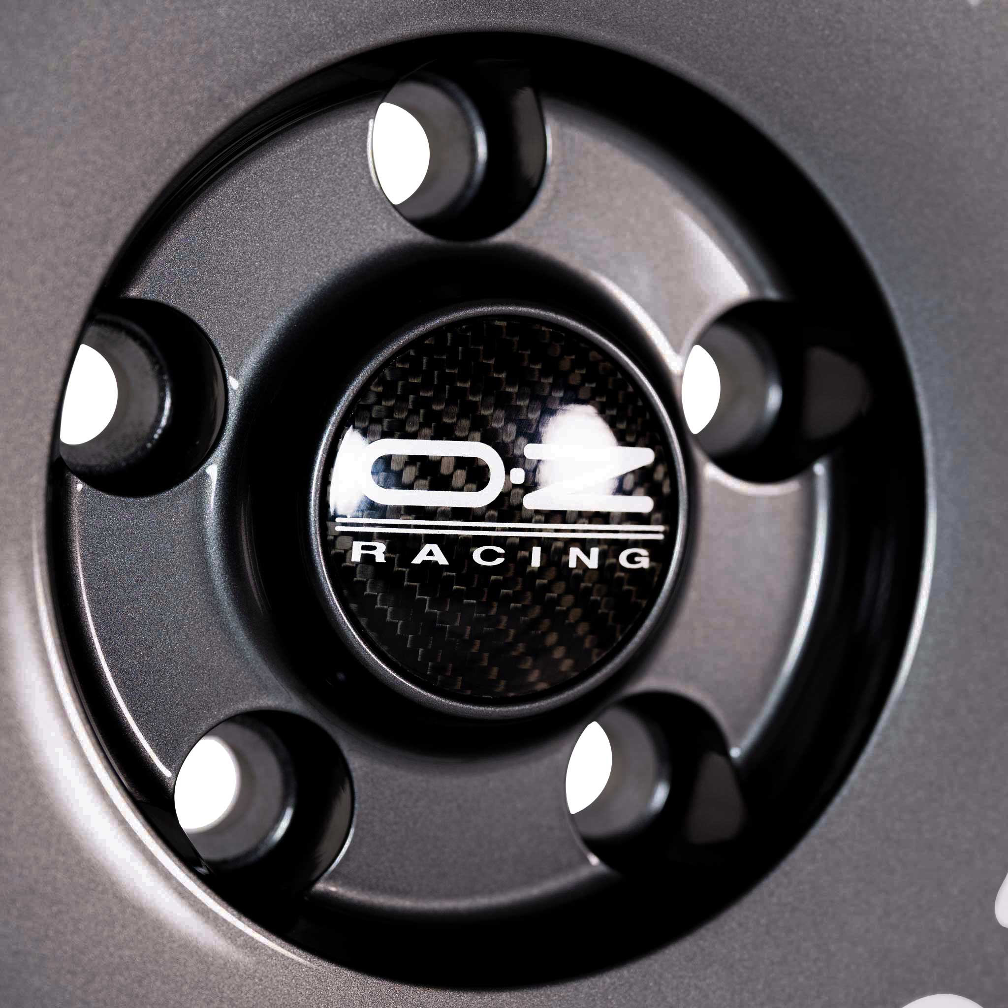OZ Racing Rally Racing Dark Anthracite with Silver Lettering Alloy Wheel Product Image #5