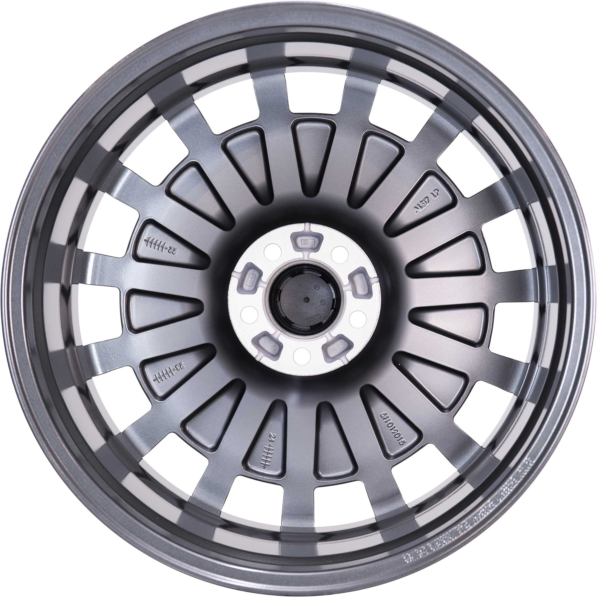 OZ Racing Rally Racing Dark Anthracite with Silver Lettering Alloy Wheel Product Image #4
