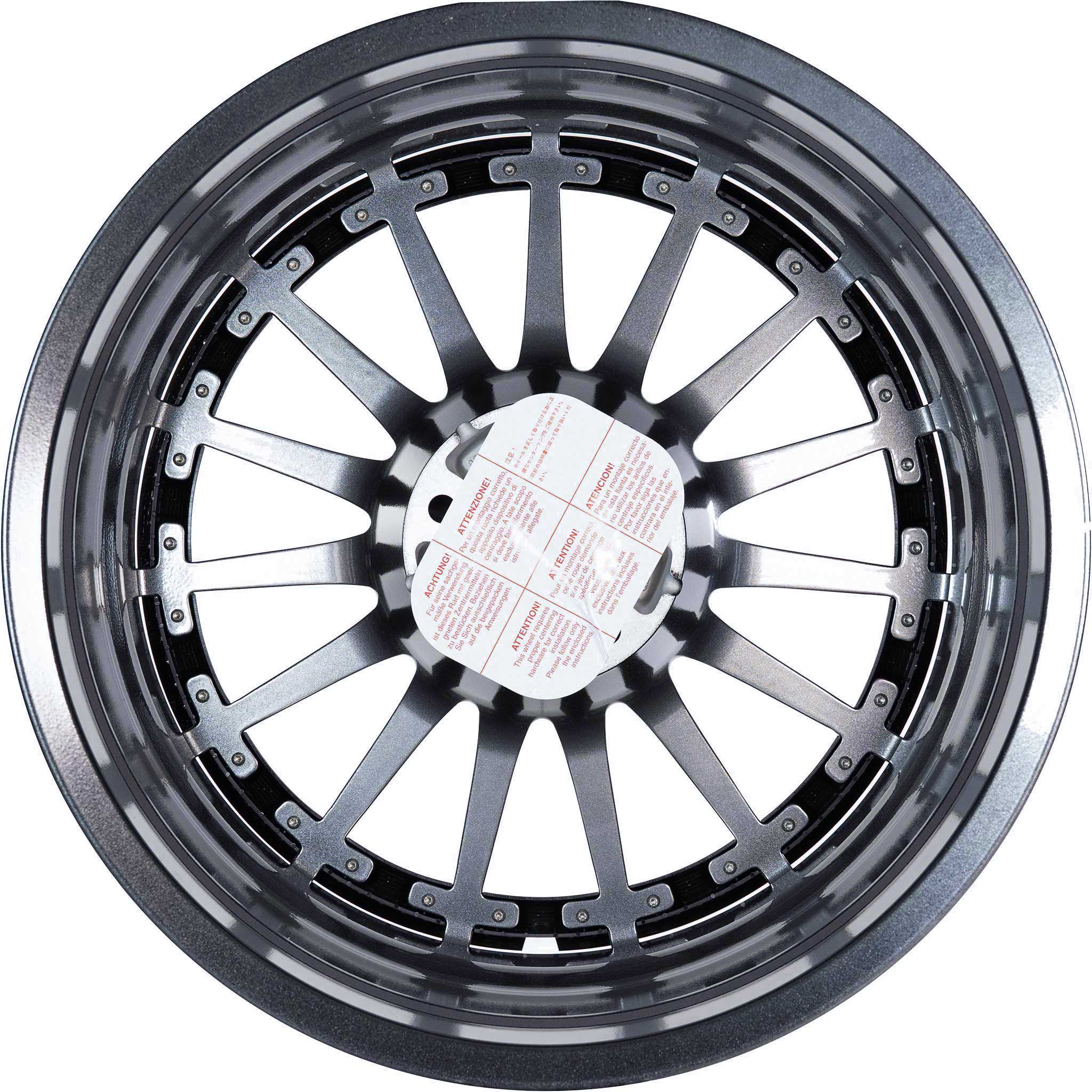OZ Racing Superturismo Aero Star Graphite Alloy Wheel Product Image #3