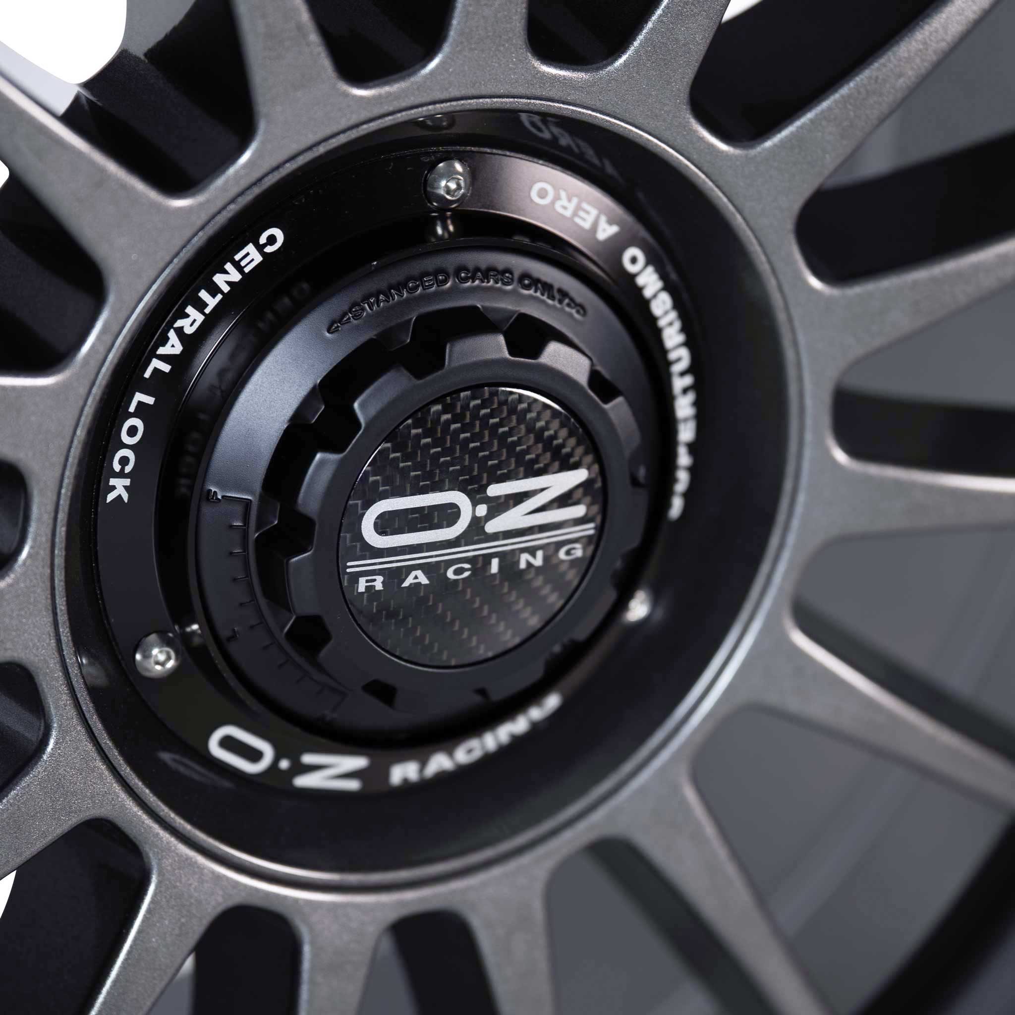 OZ Racing Superturismo Aero Star Graphite Alloy Wheel Product Image #4