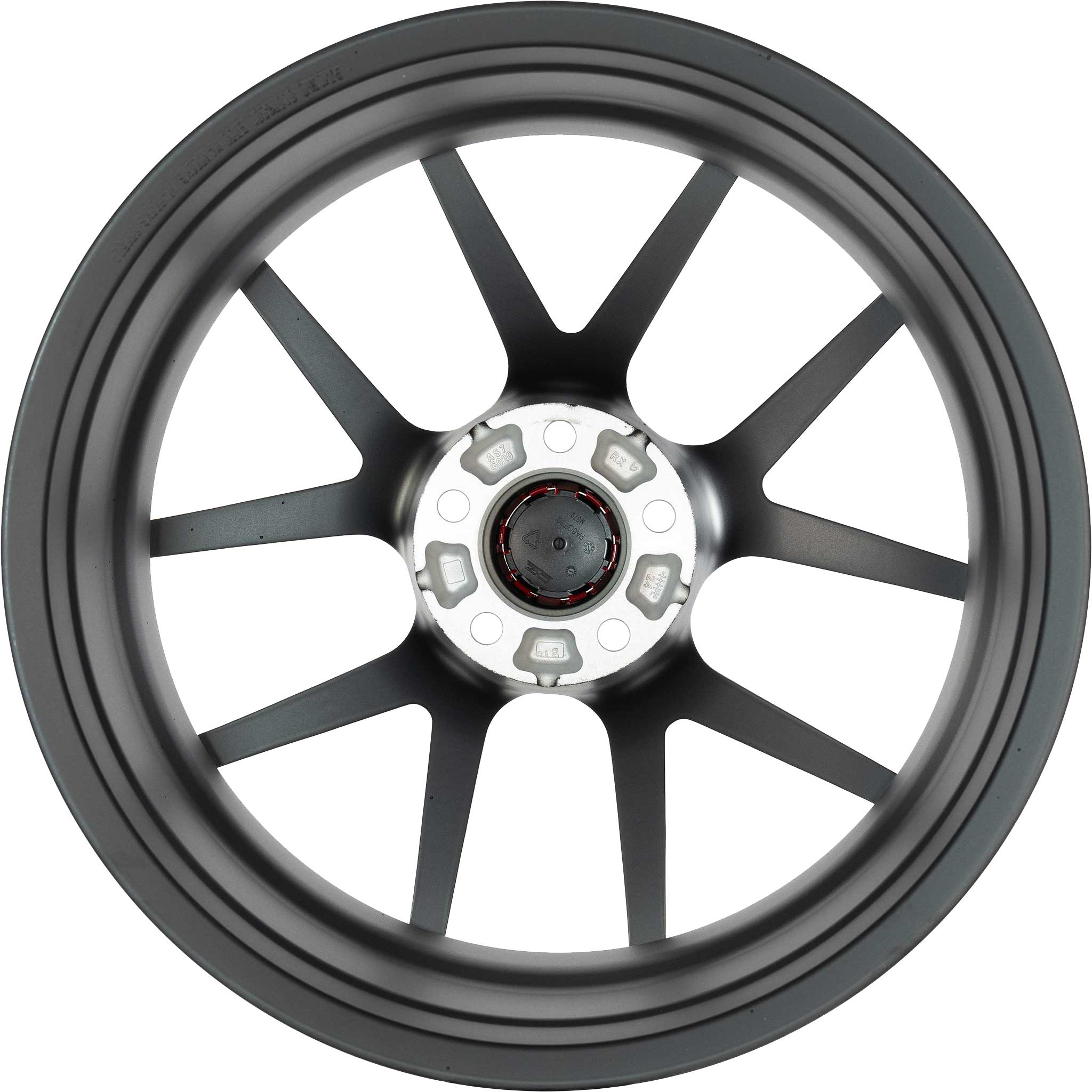 OZ Racing Estrema GT HLT Satin Black Alloy Wheel Product Image #3