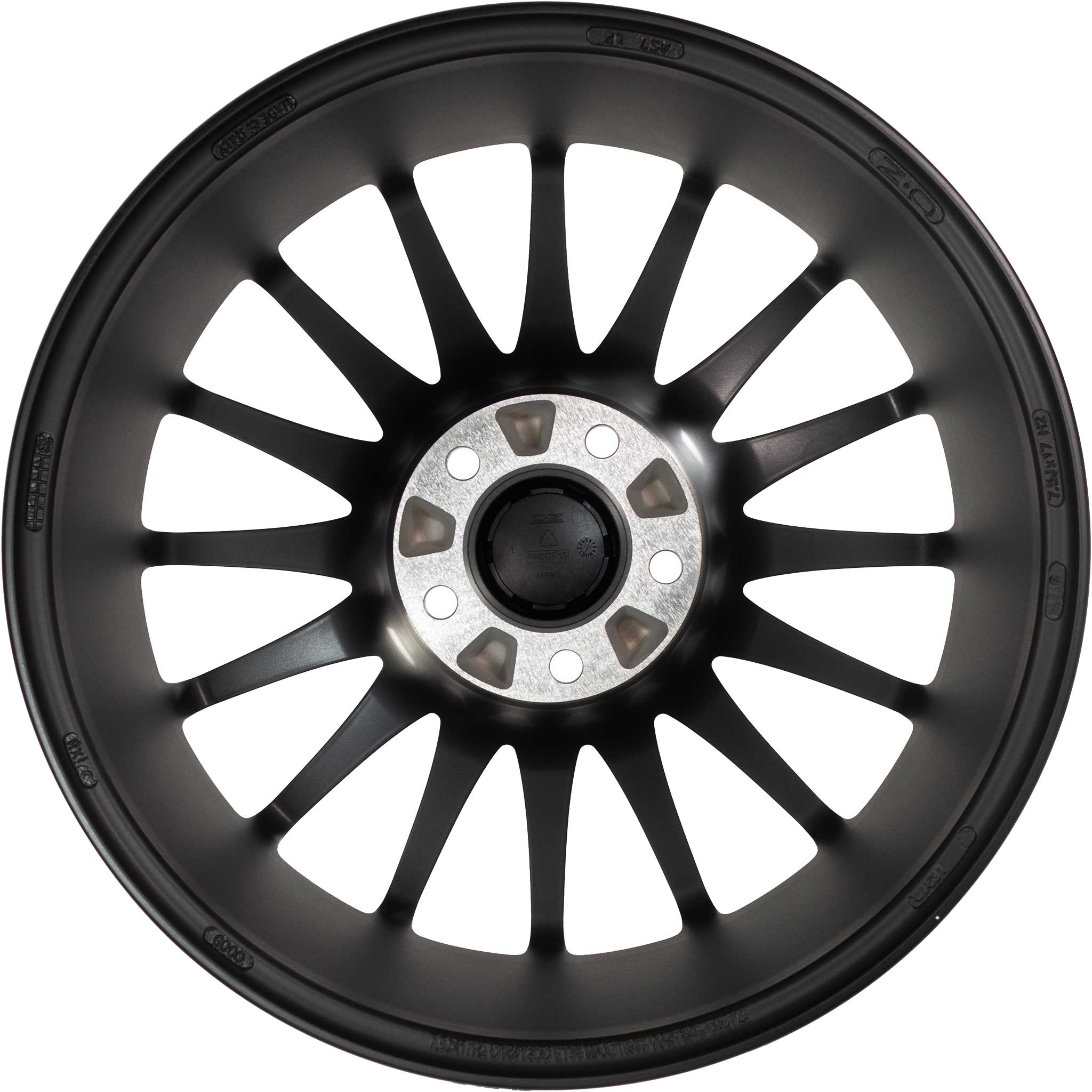 OZ Racing Superturismo GT Matt Black with Red Writing Alloy Wheel Product Image #5