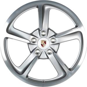 Porsche Sport Techno II GT Silver Metallic Alloy Wheel for Porsche Boxster 981 - Sizes 20in