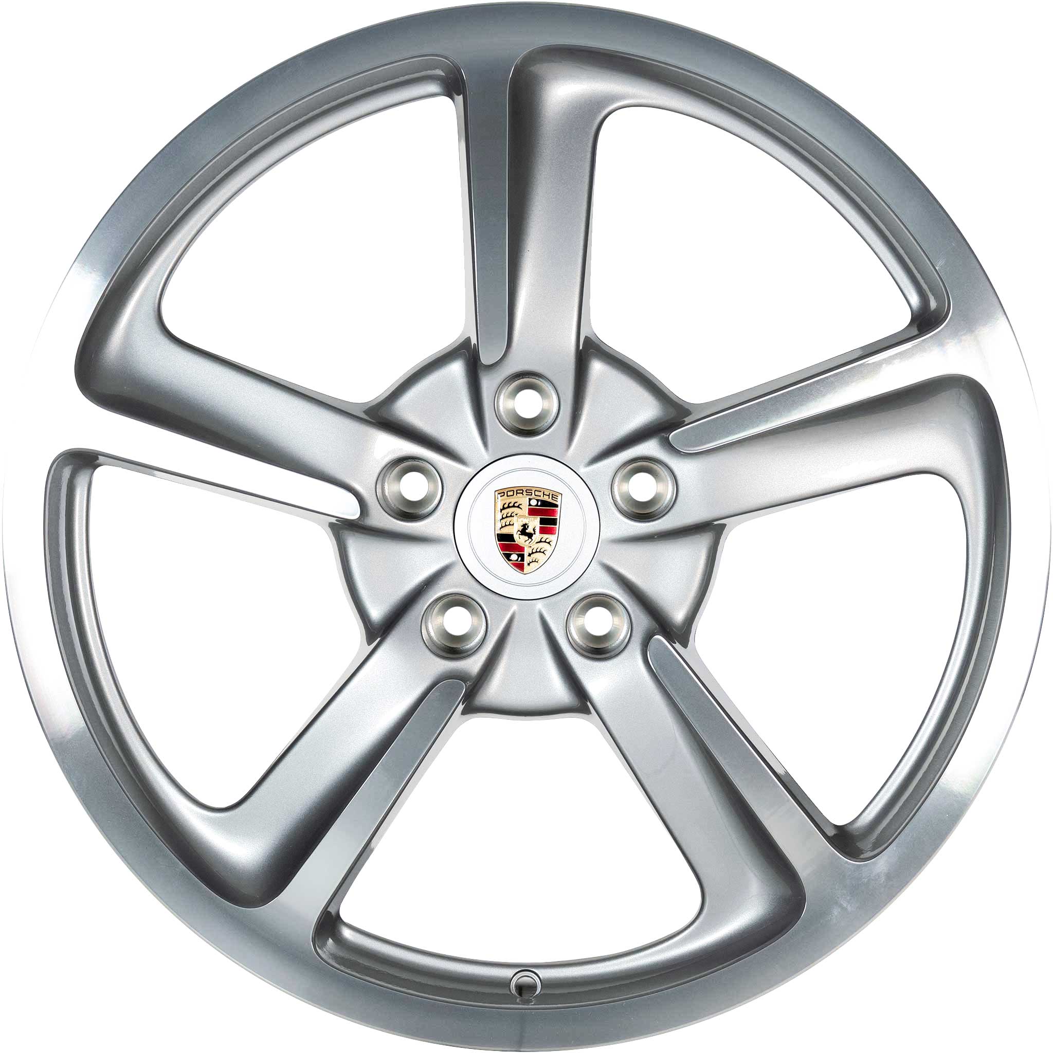 Porsche Sport Techno II GT Silver Metallic Alloy Wheel Product Image #1