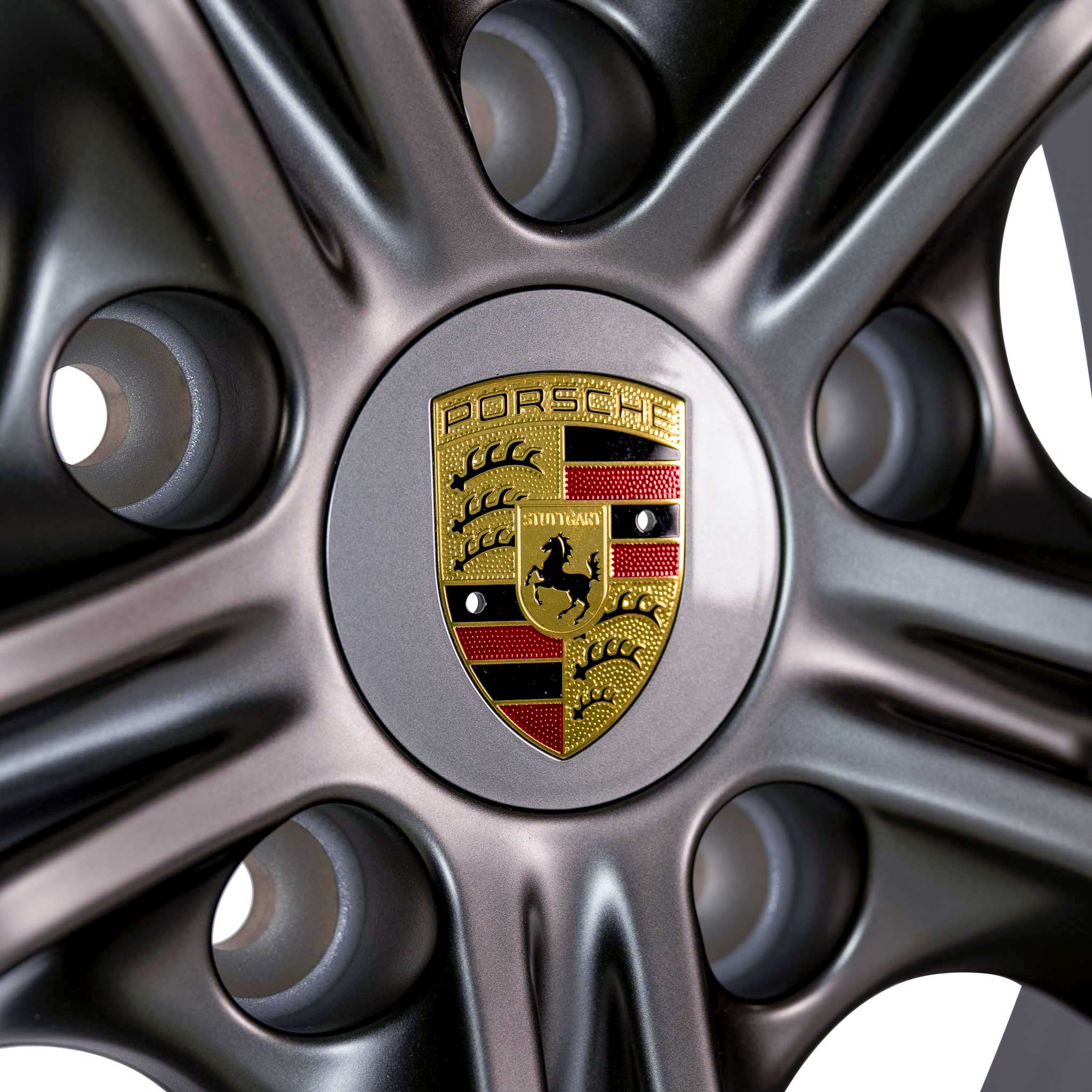 Porsche Carrera S IV Platinum Satin Matt Alloy Wheel Product Image #4