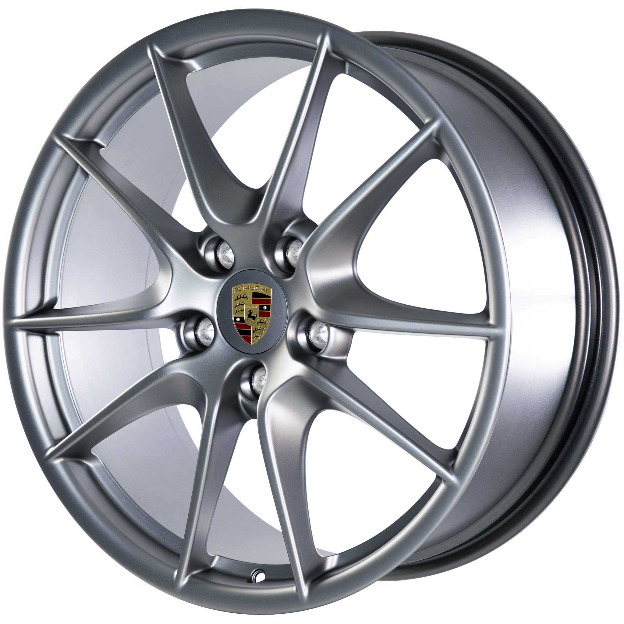 Porsche Carrera S III Platinum Satin Matt (BBS) Alloy Wheel Product Image #2