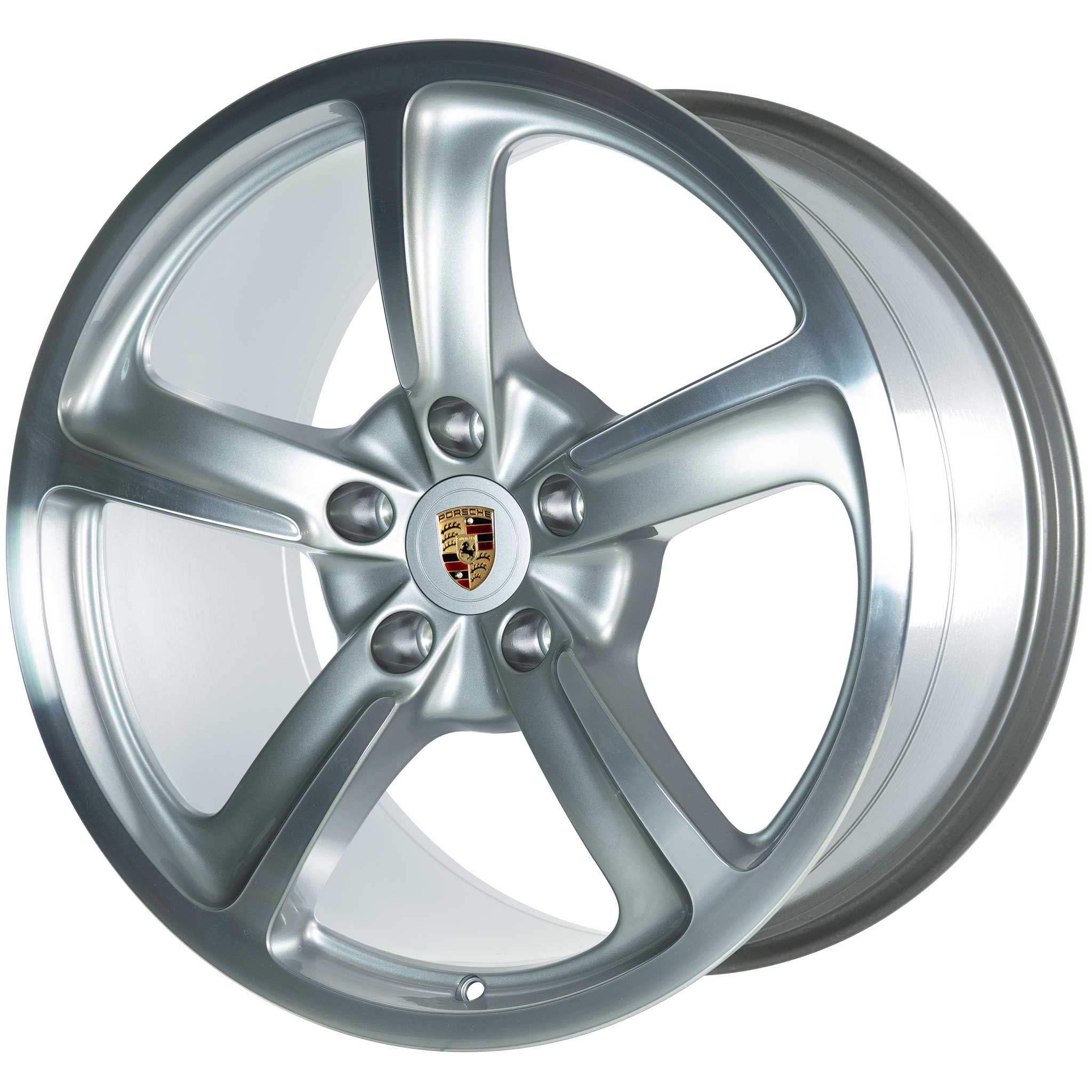 Porsche Sport Techno II GT Silver Metallic Alloy Wheel Product Image #2