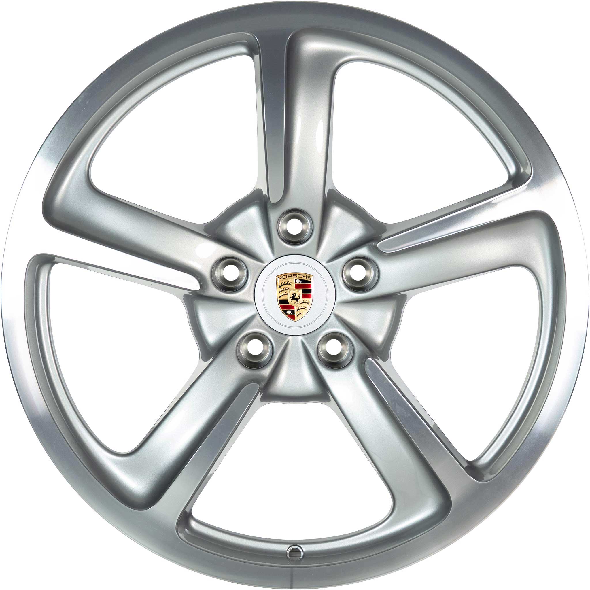 Porsche Sport Techno II GT Silver Metallic Alloy Wheel Product Image #1
