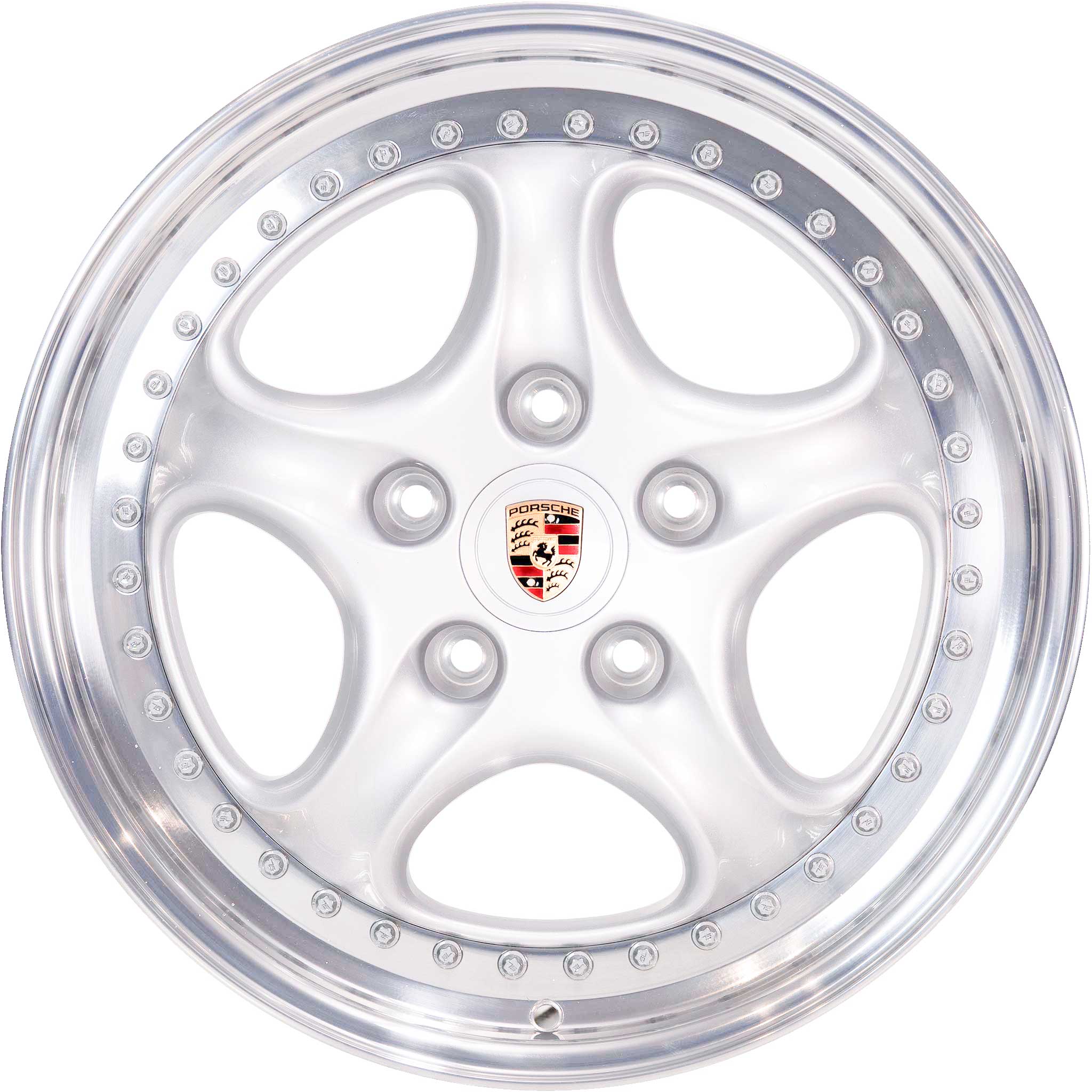 Porsche 993 RS Speedline for Porsche Diamond Silver Alloy Wheel Product Image #1
