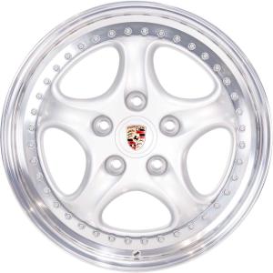 18" Porsche 993 RS Speedline for Porsche Diamond Silver alloy wheel