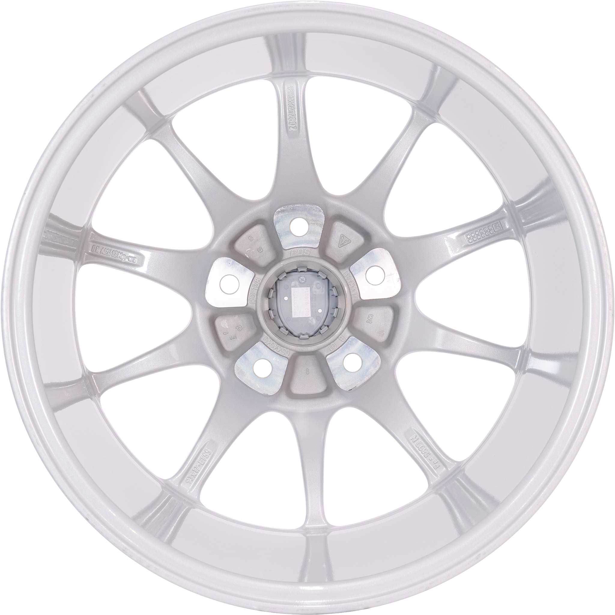 Porsche Carrera II 10 Spoke [v2] Sterling Silver Alloy Wheel Product Image #2