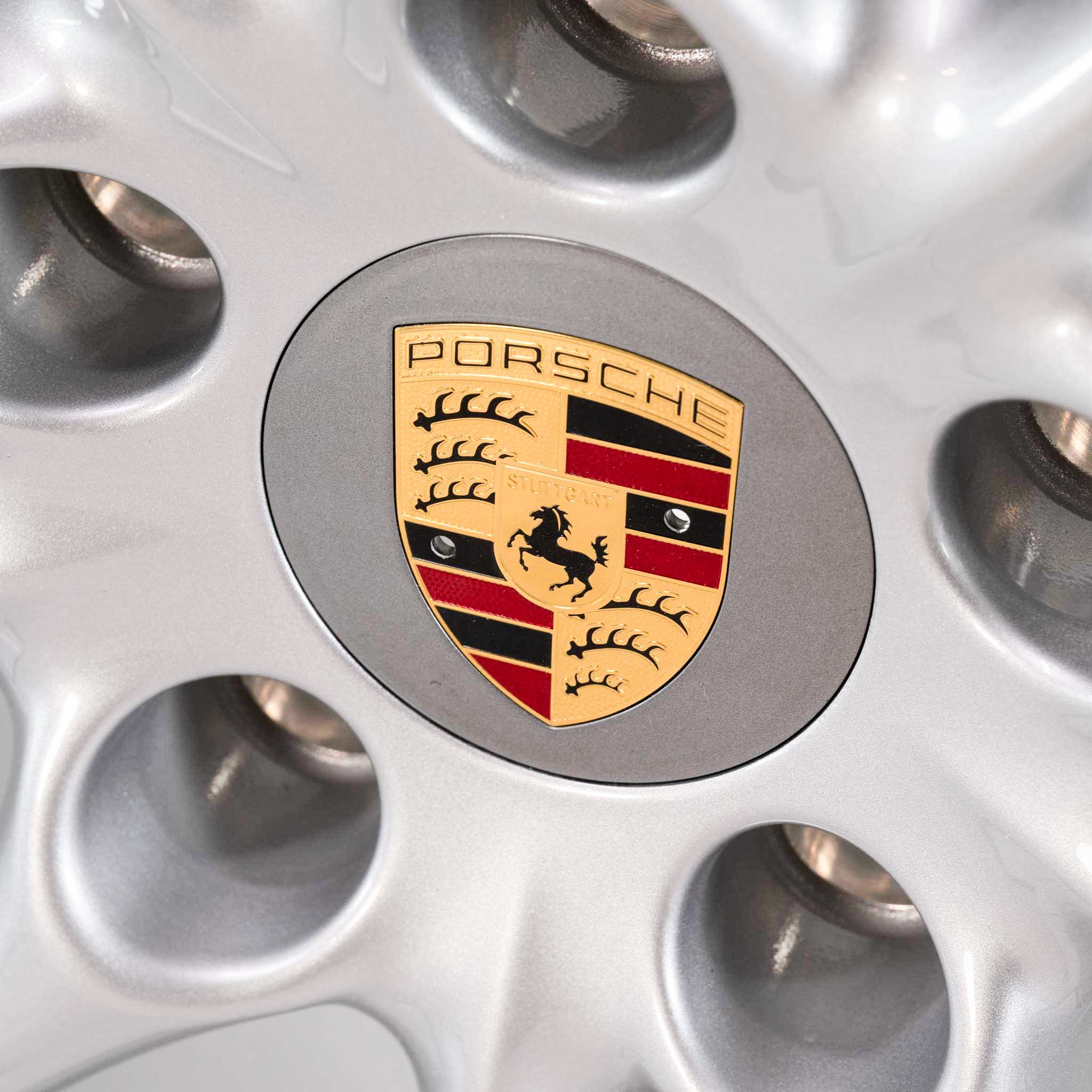 Porsche Carrera II 10 Spoke [v2] Sterling Silver Alloy Wheel Product Image #4