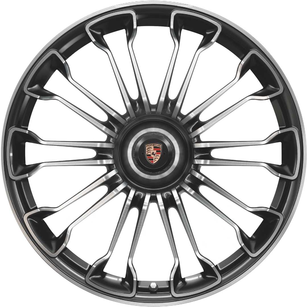 Porsche 918 Spyder Gloss Black Alloy Wheel Product Image #1