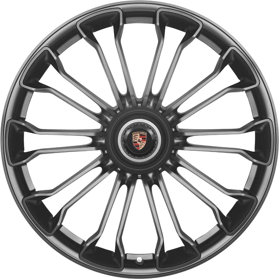 Porsche 918 Spyder Platinum Satin Matt Alloy Wheel Product Image #1