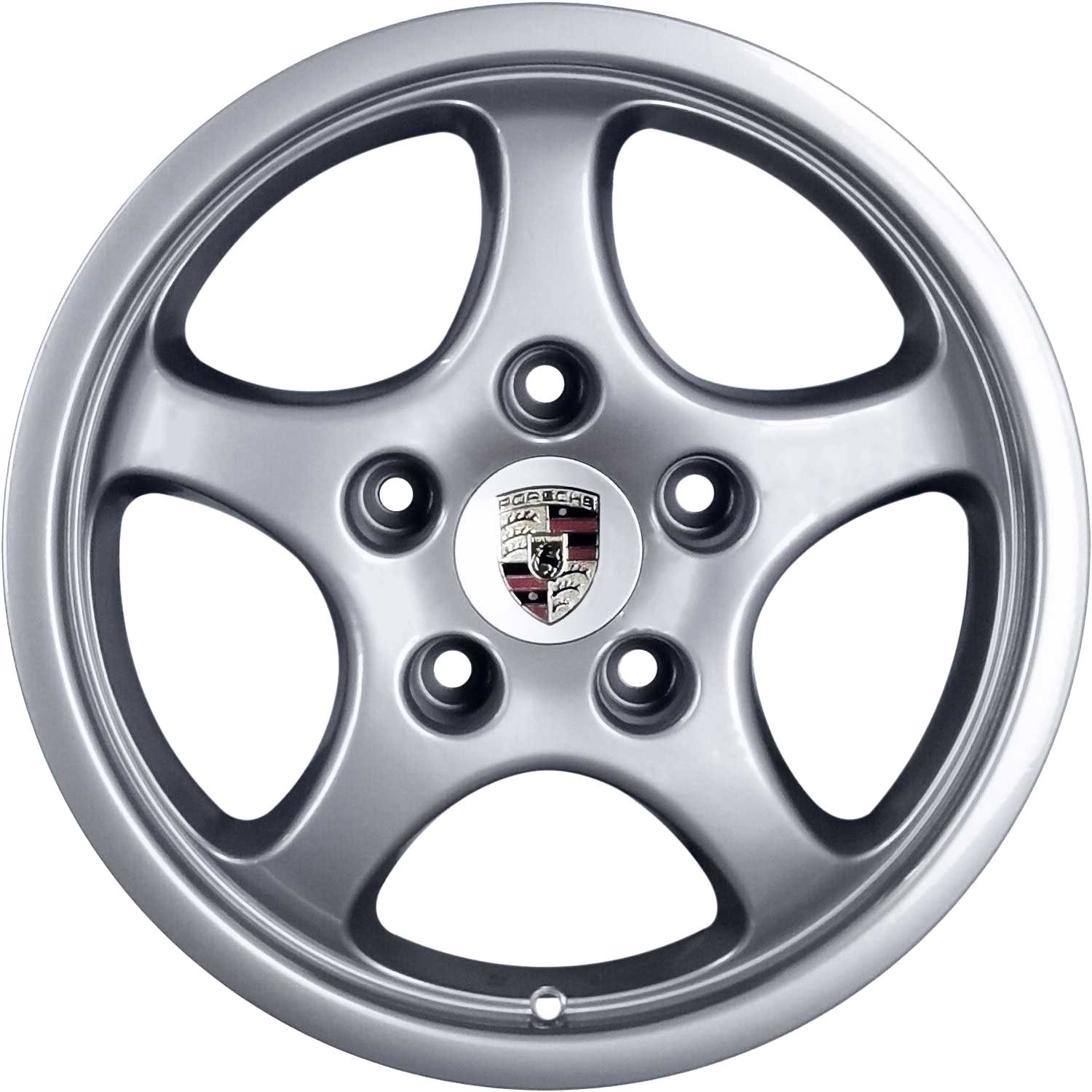 Porsche Cup Design Silver Metallic Alloy Wheel Product Image #1