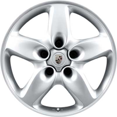 Porsche Cayenne Turbo Sterling Silver Alloy Wheel Product Image #1