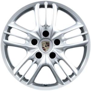 18" Porsche Cayenne S II Sterling Silver alloy wheel