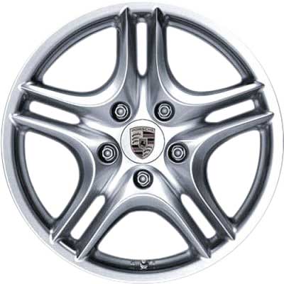 Porsche Cayenne Turbo II Sterling Silver Alloy Wheel Product Image #1