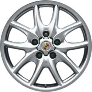 19" Porsche Cayenne Design Sterling Silver (Speedline) alloy wheel
